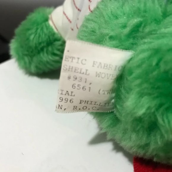 Vintage 1996 Philadelphia Phillie Phanatic Snuffleupagus Mascot Plush RARE - Picture 6 of 6